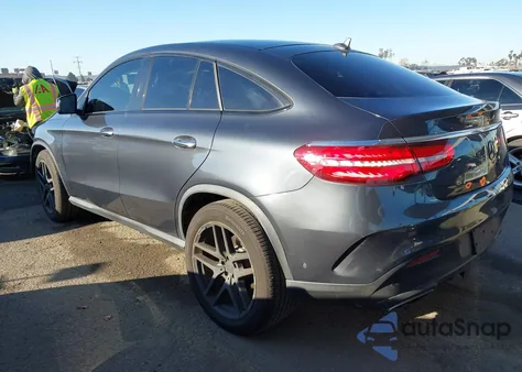 2016 Mercedes-Benz Gle Coupe 450 4Matic z USA, uszkodzony, nr VIN 4JGED6EBXGA012888
